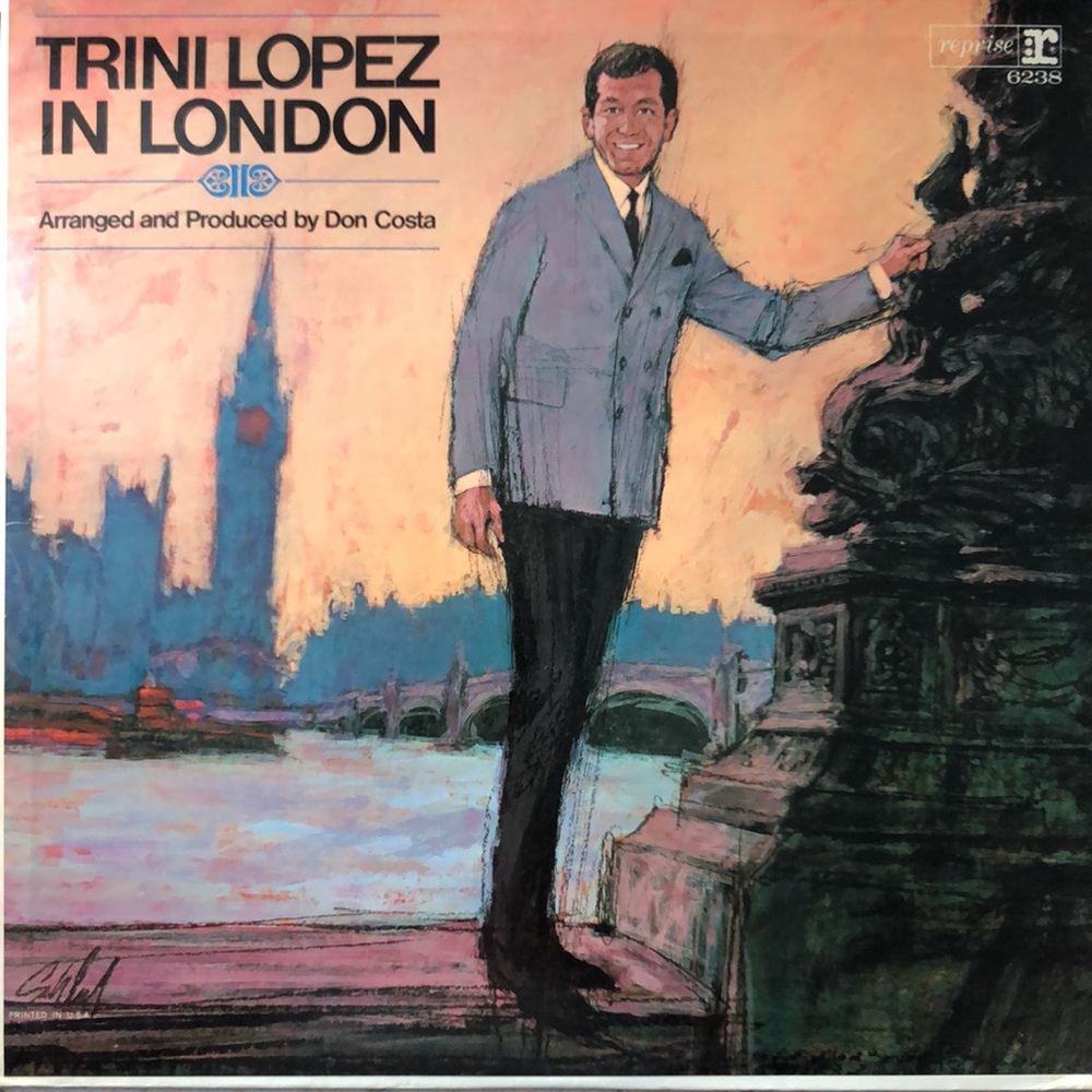 Trini Lopez In London Vinyl Lp '67